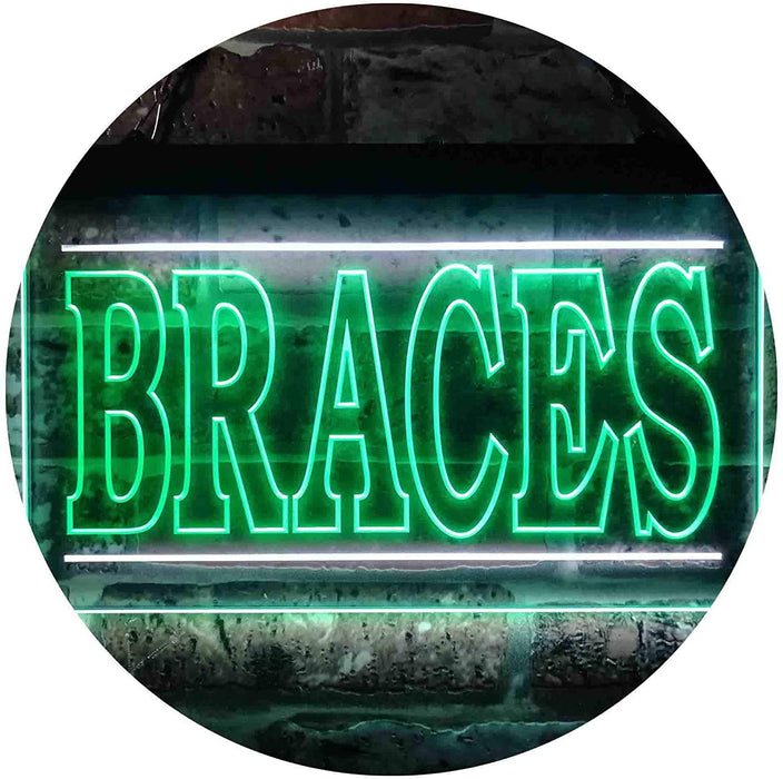 Orthodontist Braces LED Neon Light Sign - Way Up Gifts