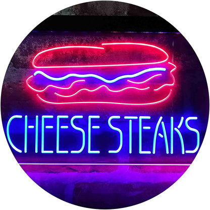 Cheese Steaks LED Neon Light Sign - Way Up Gifts
