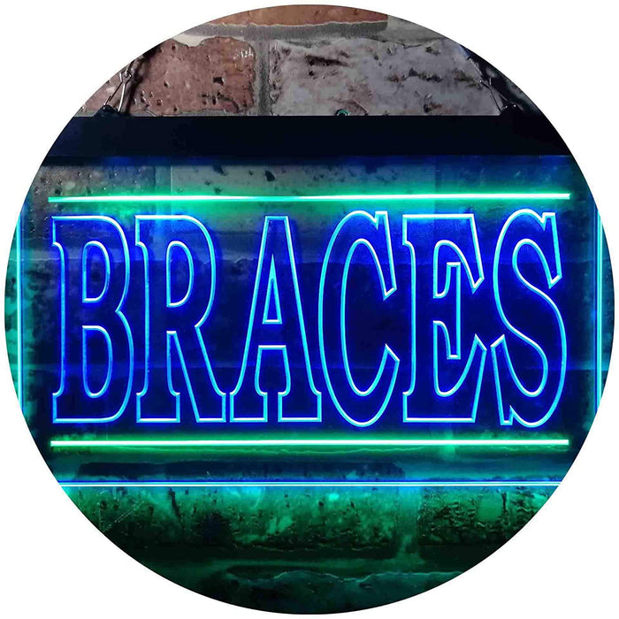 Orthodontist Braces LED Neon Light Sign - Way Up Gifts