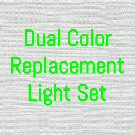 Replacement Dual Color LED Neon Light Sign Light Set with Cord, Switch & Light - Way Up Gifts
