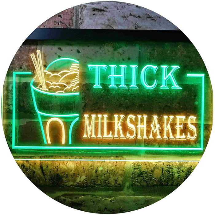 Thick Milkshakes LED Neon Light Sign - Way Up Gifts