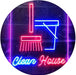 Clean House Helper Maid Service LED Neon Light Sign - Way Up Gifts