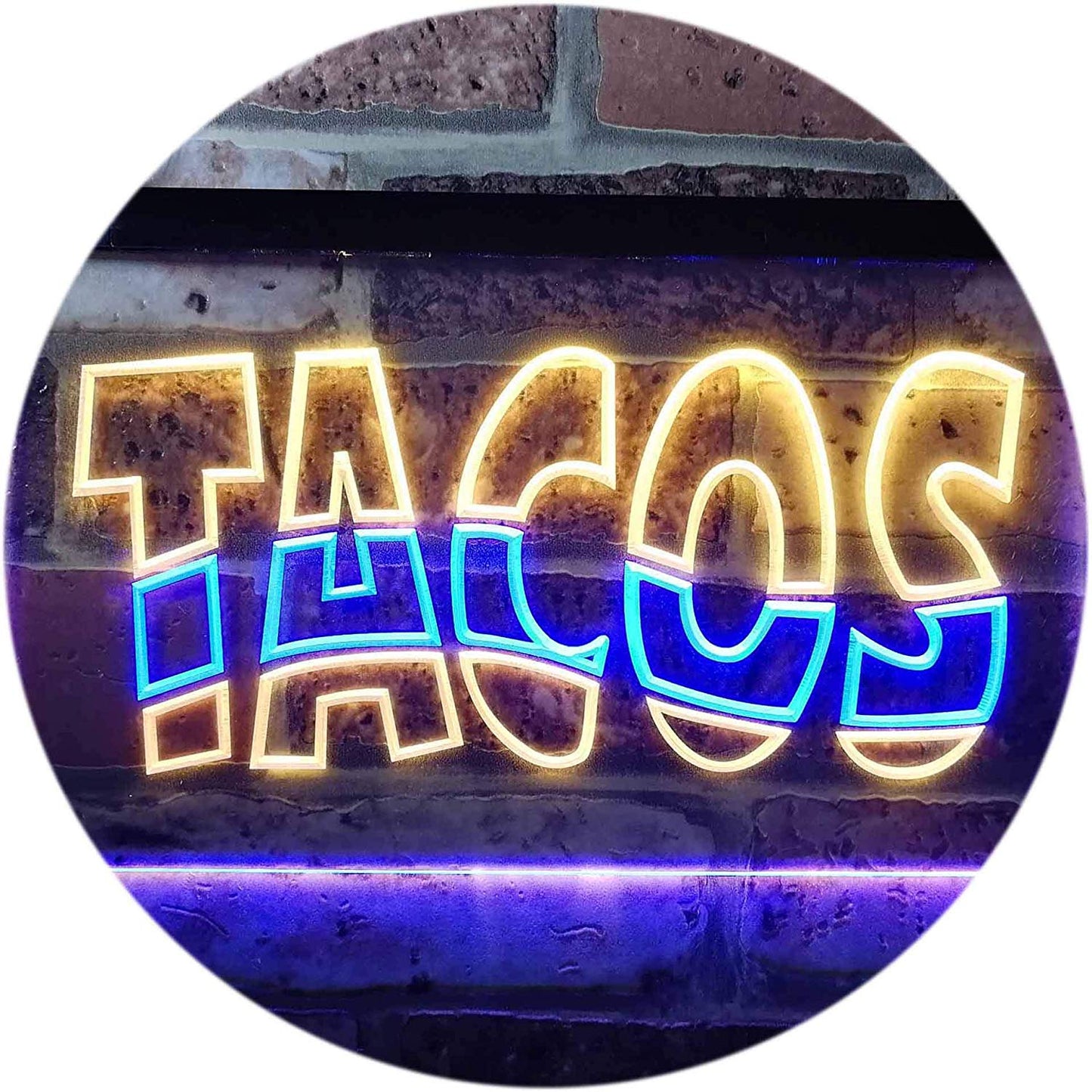 Mexican Restaurant Tacos LED Neon Light Sign - Way Up Gifts