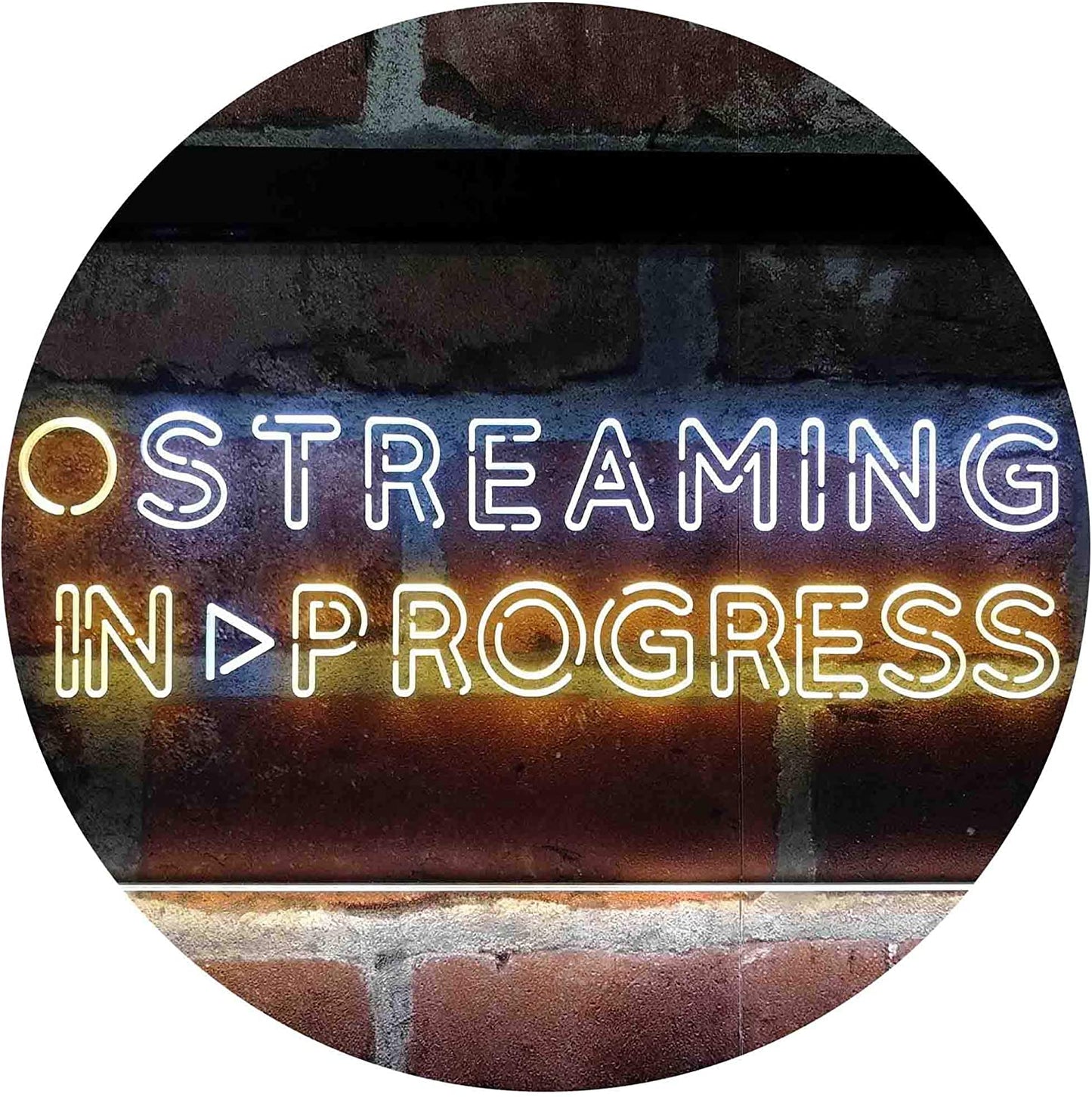 Streaming in Progress Display LED Neon Light Sign - Way Up Gifts