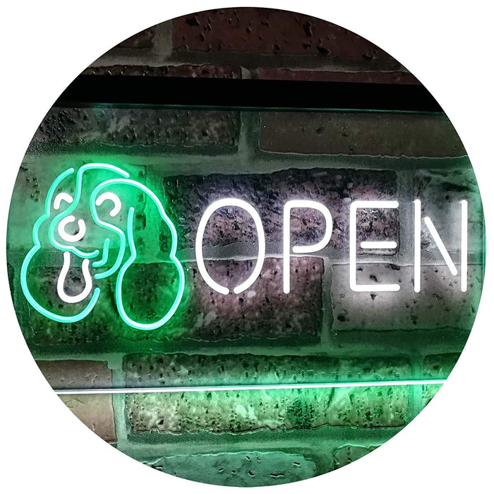 Pet Shop Dog Grooming Open LED Neon Light Sign - Way Up Gifts