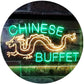 Dragon Chinese Buffet Restaurant LED Neon Light Sign - Way Up Gifts