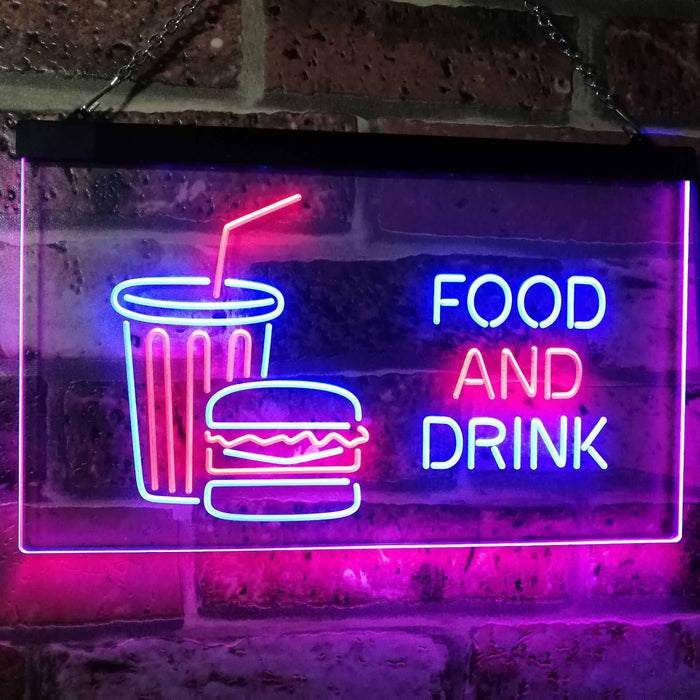 neon food sign