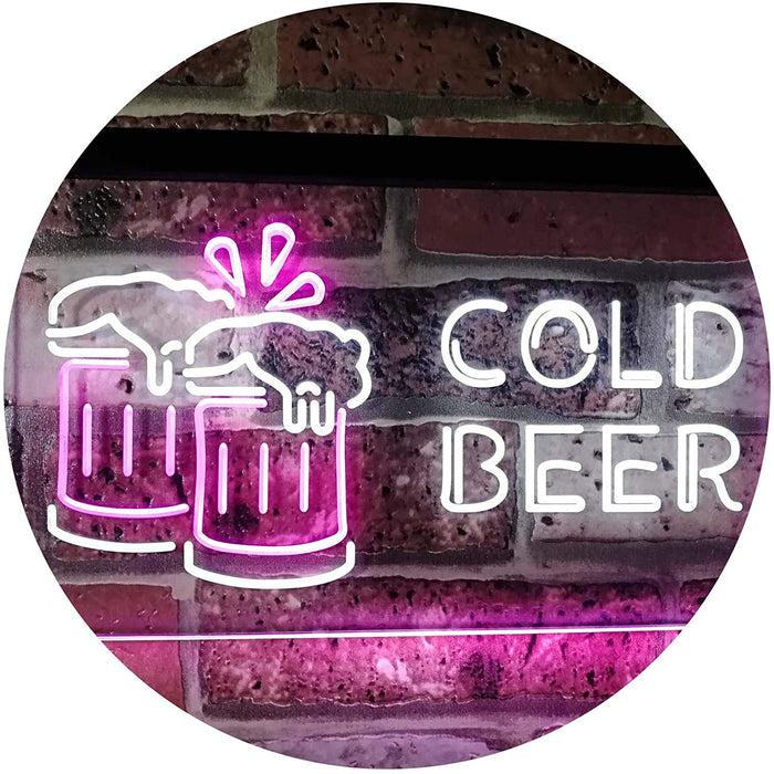 Cold Beer LED Neon Light Sign - Way Up Gifts