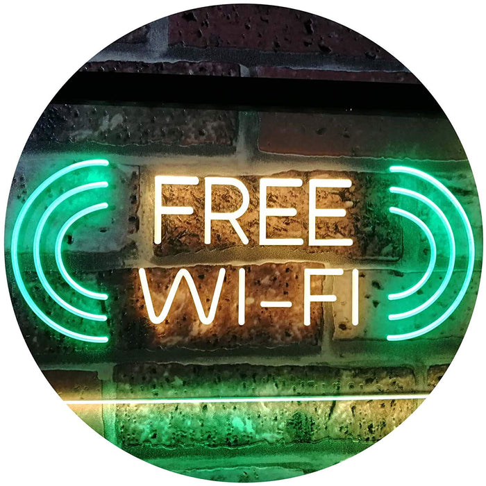 Internet Free Wi-Fi LED Neon Light Sign - Way Up Gifts