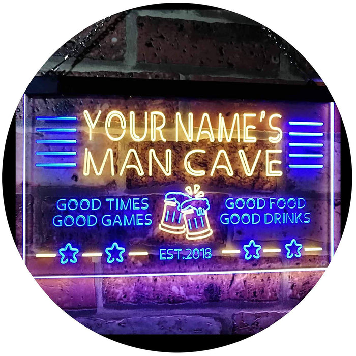 Custom Beer Mug Cheers Man Cave LED Neon Light Sign - Way Up Gifts