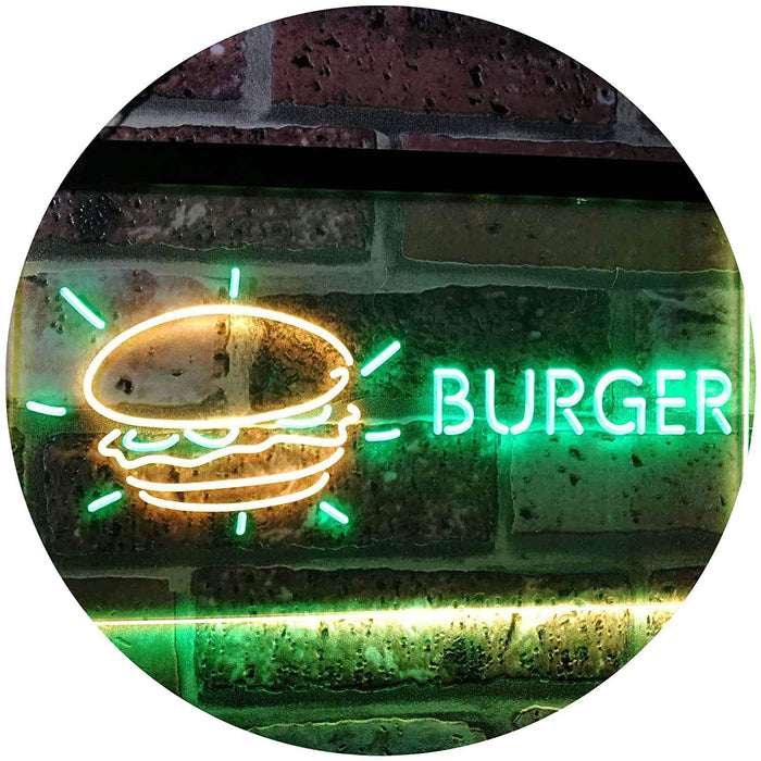 Hamburger Burger LED Neon Light Sign - Way Up Gifts