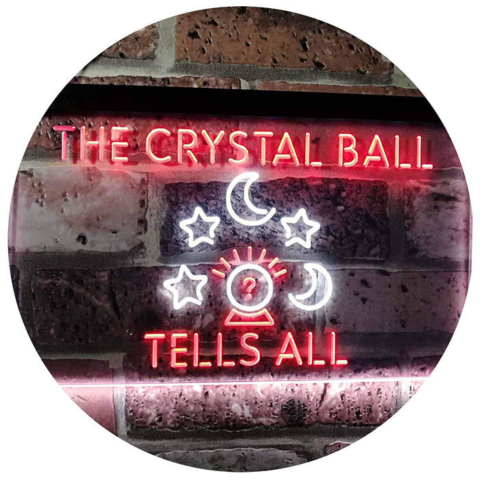Psychic Fortune Teller Crystal Ball LED Neon Light Sign - Way Up Gifts