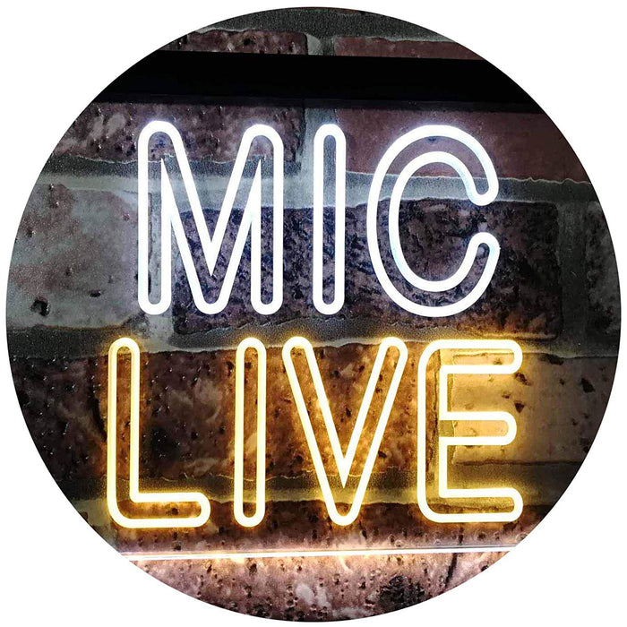 On Air Mic Live LED Neon Light Sign - Way Up Gifts