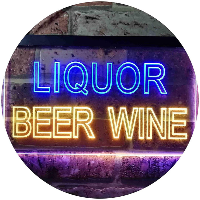 Liquor Beer Wine LED Neon Light Sign - Way Up Gifts