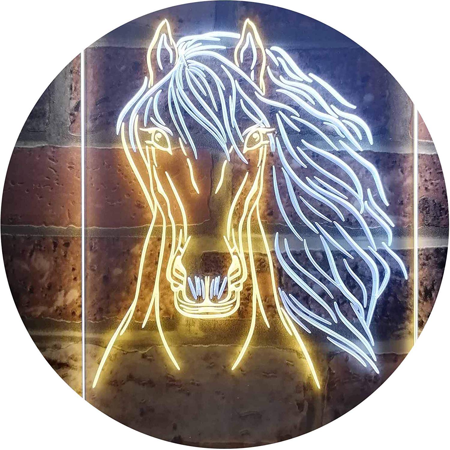 Buy Head Neon LED Gifts Way Horse – Up Sign Light