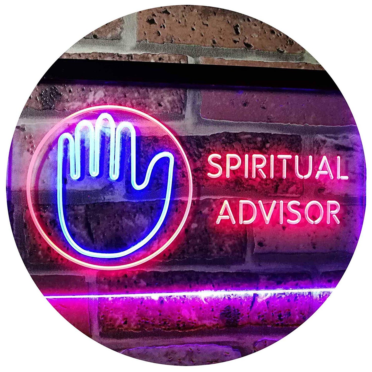 Psychic Spiritual Advisor LED Neon Light Sign - Way Up Gifts