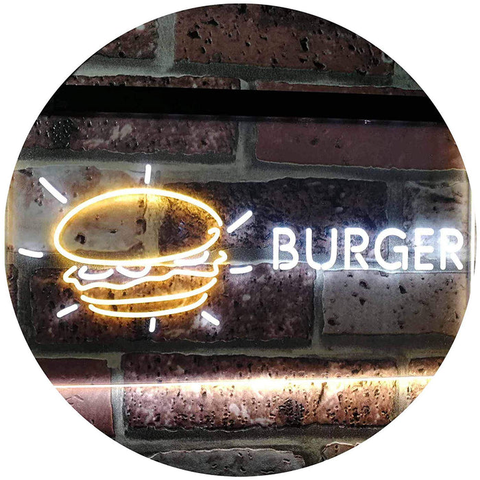 Hamburger Burger LED Neon Light Sign - Way Up Gifts