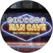 Man Cave Welcome What Happens Here Stays Here LED Neon Light Sign - Way Up Gifts