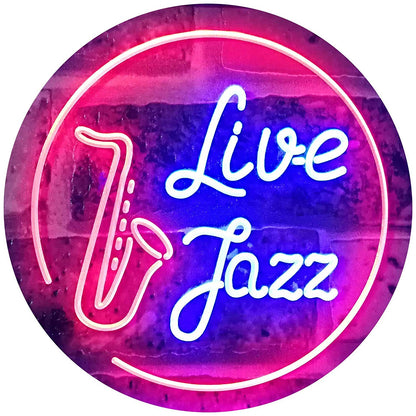 Music Live Jazz LED Neon Light Sign - Way Up Gifts