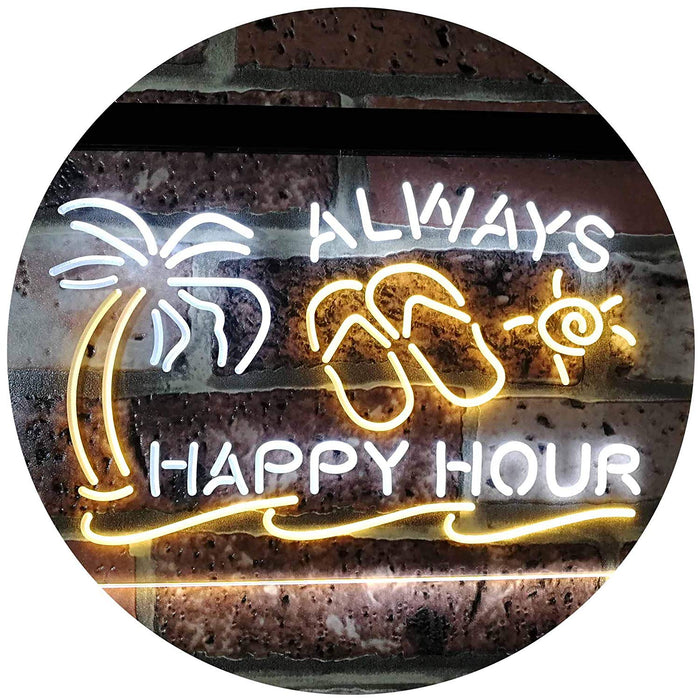 Always Happy Hour LED Neon Light Sign - Way Up Gifts