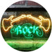 Guitars Rock Music LED Neon Light Sign - Way Up Gifts