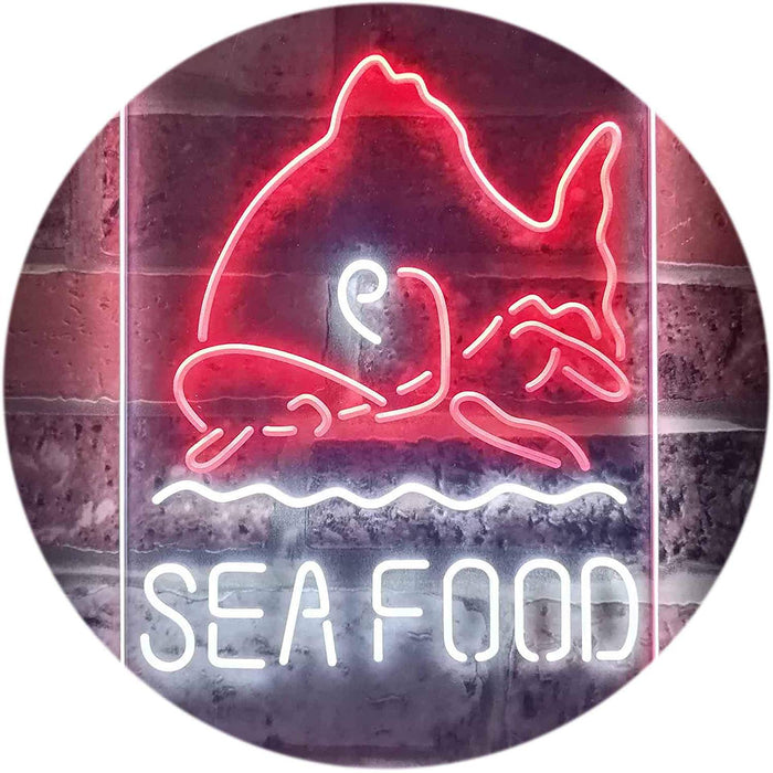 Seafood LED Neon Light Sign - Way Up Gifts