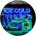 Ice Cold Beer On Tap LED Neon Light Sign - Way Up Gifts