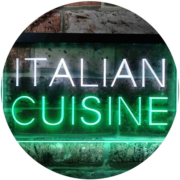 Italian Cuisine LED Neon Light Sign - Way Up Gifts