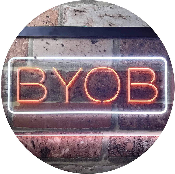 Bring Your Own Beer BYOB LED Neon Light Sign - Way Up Gifts