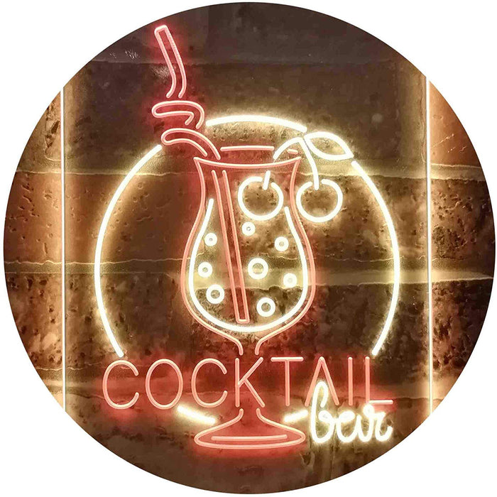 Cocktail Bar LED Neon Light Sign - Way Up Gifts