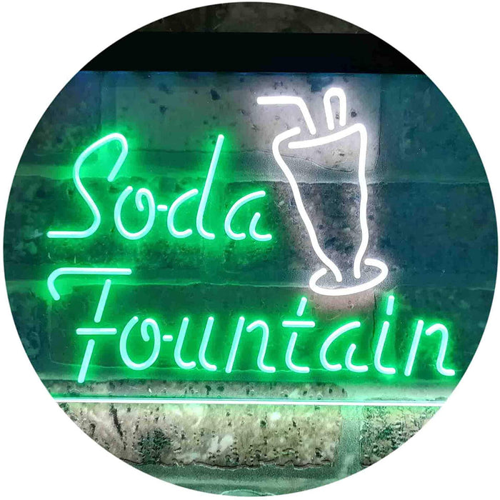Soda Fountain Drinks LED Neon Light Sign - Way Up Gifts