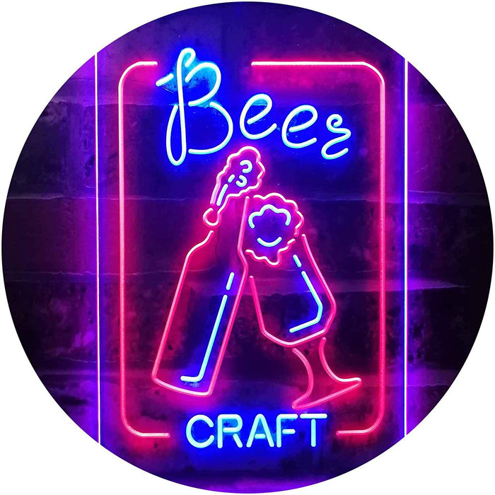 Craft Beer LED Neon Light Sign - Way Up Gifts