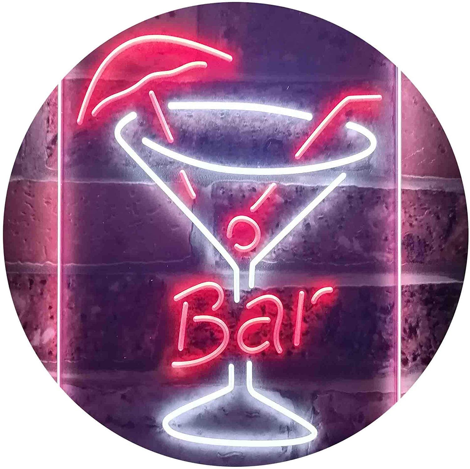 Buy Cocktail Glass Bar LED Neon Light Sign — Way Up Gifts