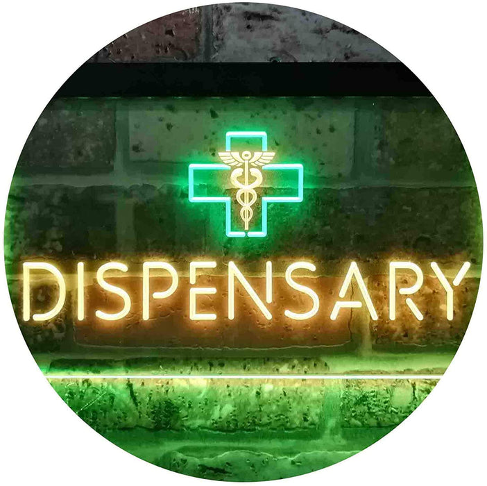 Medical Marijuana Dispensary LED Neon Light Sign - Way Up Gifts
