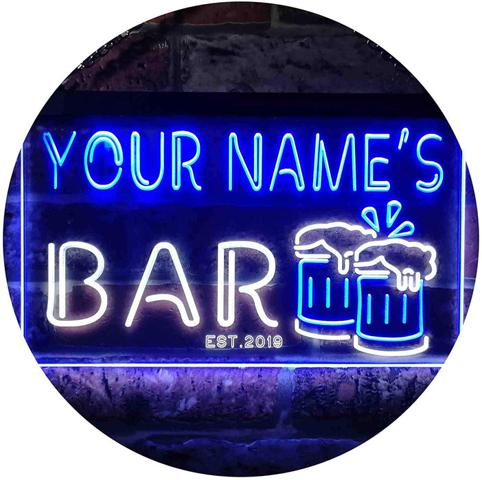 Custom Beer Mugs Bar LED Neon Light Sign - Way Up Gifts