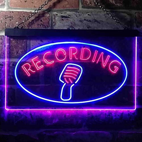 Recording LED Neon Light Sign - Way Up Gifts
