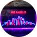 Los Angeles City Skyline LED Neon Light Sign - Way Up Gifts