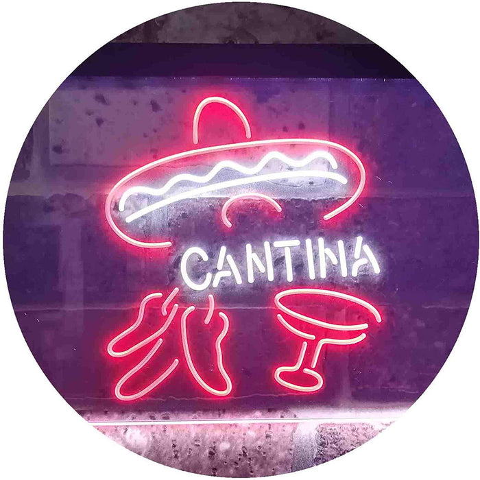 Mexican Bar Beer Cantina LED Neon Light Sign - Way Up Gifts