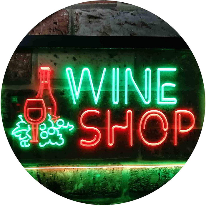 Wine Shop LED Neon Light Sign - Way Up Gifts