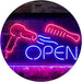 Open Dryer Comb Hair Salon LED Neon Light Sign - Way Up Gifts