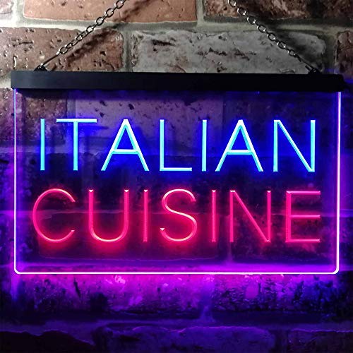 Italian Cuisine LED Neon Light Sign - Way Up Gifts