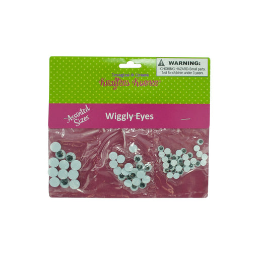 Craft Wiggly Eyes (Bulk Qty of 12) - Way Up Gifts