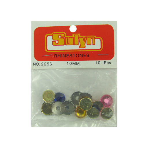 Multi-Colored Large Rhinestones (Bulk Qty of 24) - Way Up Gifts