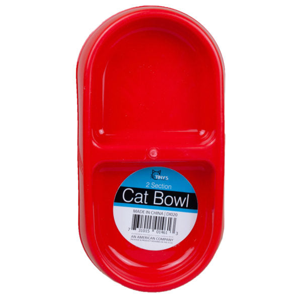 Double-Sided Cat Bowl (Bulk Qty of 24) - Way Up Gifts