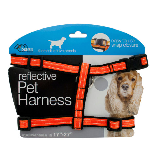 Medium Reflective Dog Harness (Bulk Qty of 4) - Way Up Gifts