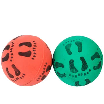 2 Pack Rubber Pet Chew Balls (Bulk Qty of 12 Packs) - Way Up Gifts
