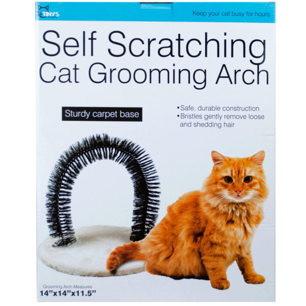 Self Scratching Cat Grooming Arch (Bulk Qty of 2) - Way Up Gifts