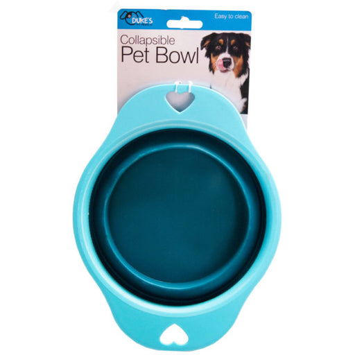 Collapsible Pet Bowl w/Heart (Bulk Qty of 6) - Way Up Gifts