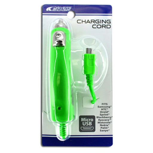 Drivers Edge Micro USB Car Charger (Bulk Qty of 14) - Way Up Gifts