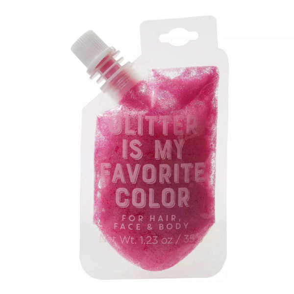 Pink Mini Body Glitter Pouch (Bulk Qty of 24) - Way Up Gifts